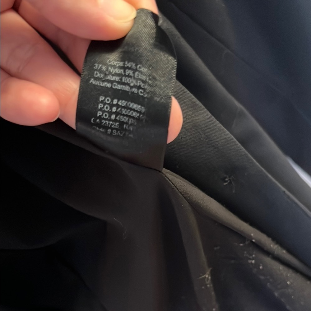 Aritzia Babaton Black Blazer 3/4 sleeves - Picture 9 of 9